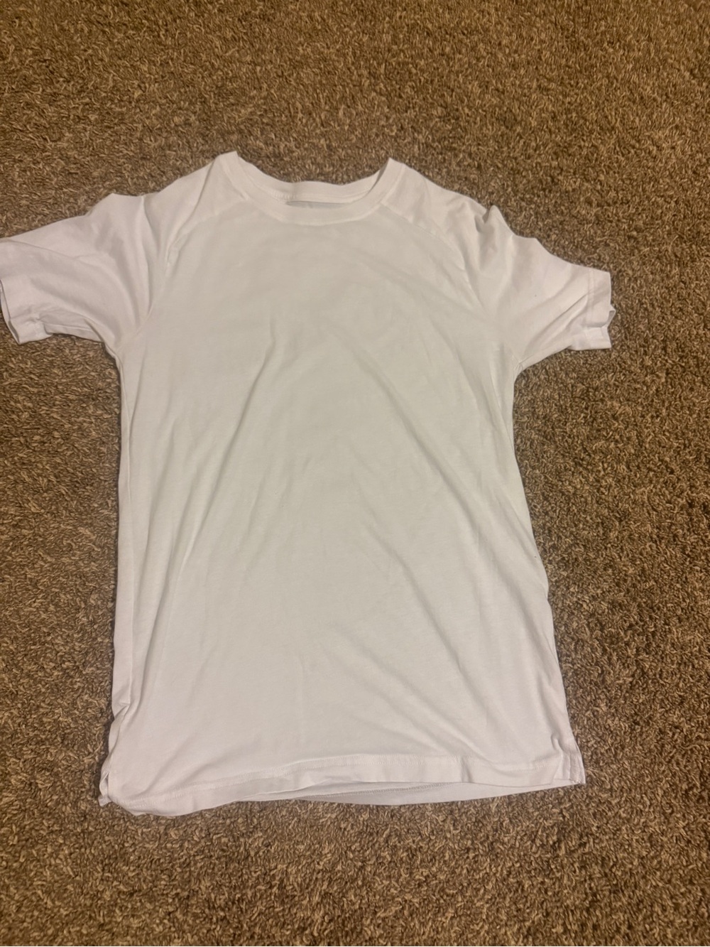 ALO Yoga Men's White Short Sleeve Crew Tee